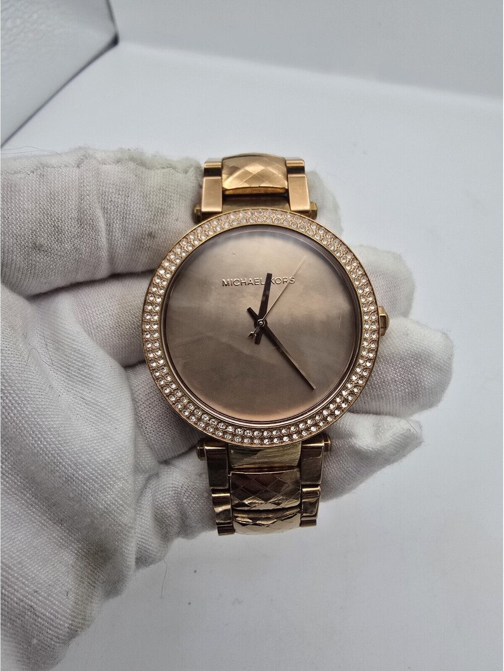 Michael Kors Women’s Parker Rose Gold-Tone Watch MK6426